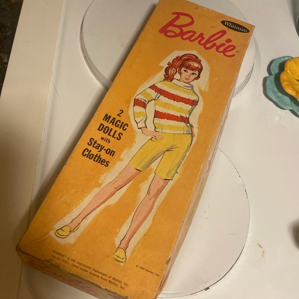 1969 BARBIE PAPER DOLL 2 SETs IN BOX - #4763 - ORIGINAL